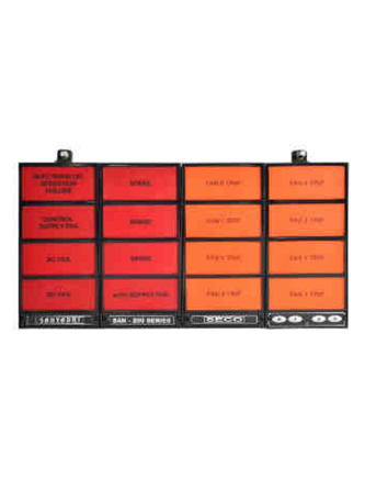 Annunciator: 4 to 64 (Big Windows)